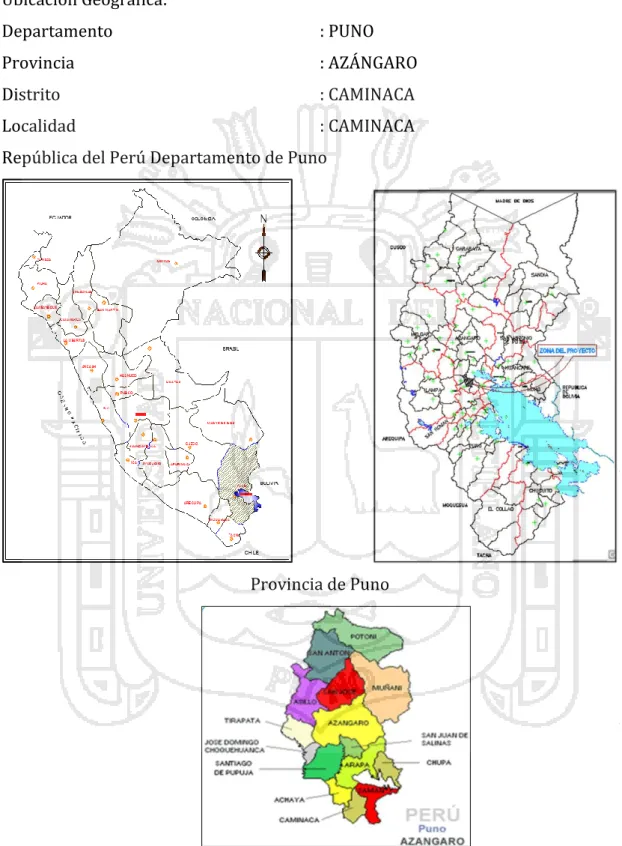 Figura 1. 1: Ubicación del  Lugar de proyecto 