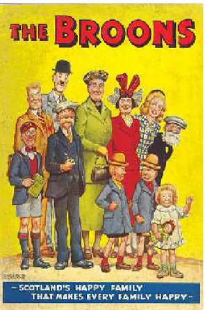 Figure 2.  Illustration obtained from ‘The Broons’ webpage. The Broons  © The  Sunday Post D.C