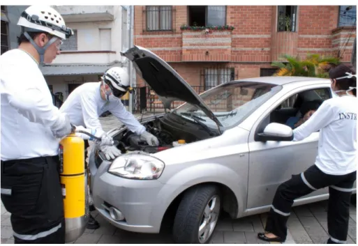 Figura 4. Desconectar  la bateria. 