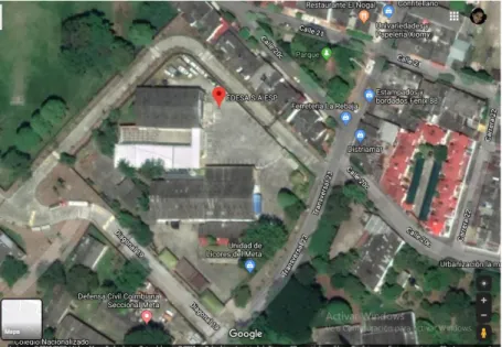 Figure 1. Localización de la empresa. Fuente: Google Earth. 