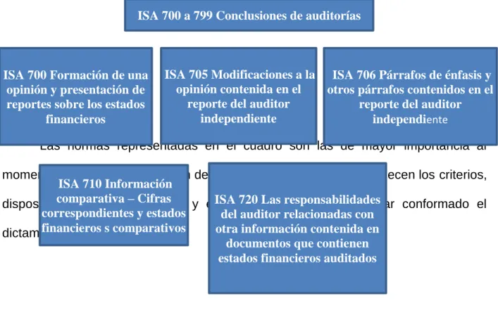 Cuadro 3: Normas que intervienen en la elaboración del dictamen 