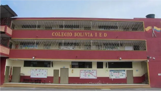 Ilustración 2. Vista frontal del Colegio Bolivia I.E.D. 
