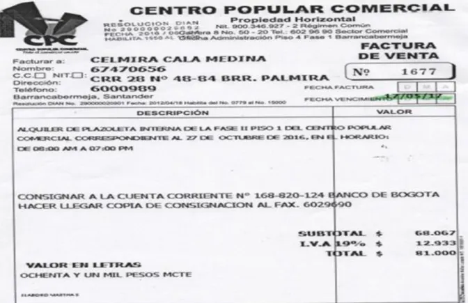 Tabla 8. Proveedor Logístico Integral. 