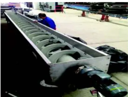 Figura 1.6. Compactadora de tornillo para residuos sólidos. 