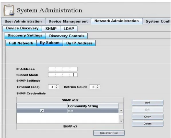 Figura 1.19. Captura de pantalla del componente de administración de sistema