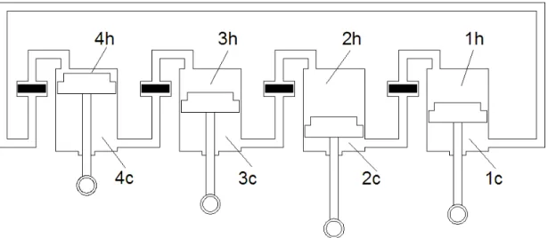 Figura 1.4.- Configuración Rider en base al principio de doble efecto.  2