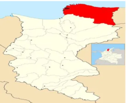 Figura 7Mapa Colombia Magdalena.