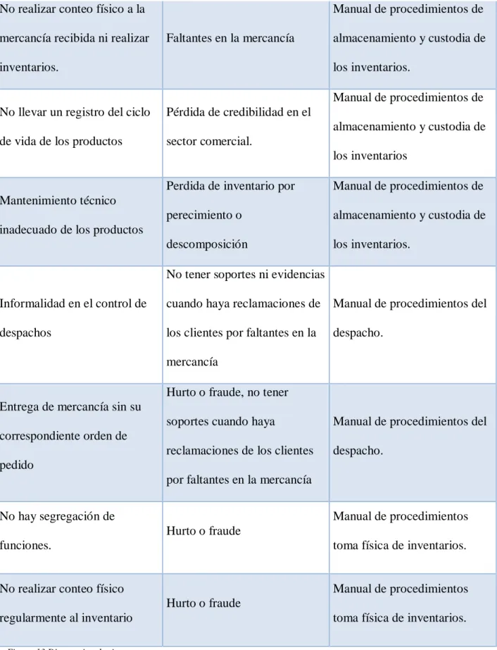 Figura 13 Diagnostico de riesgo 