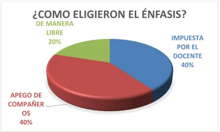 Ilustración 9 (Autor) como eligieron el énfasis 
