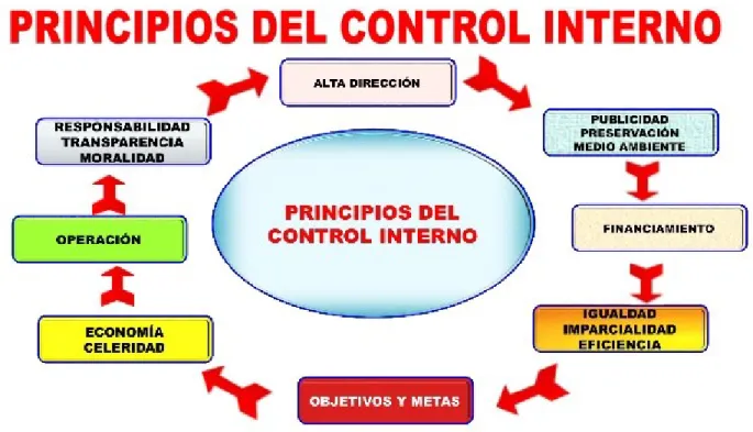 Figura 1.  Principios del Control Interno. 