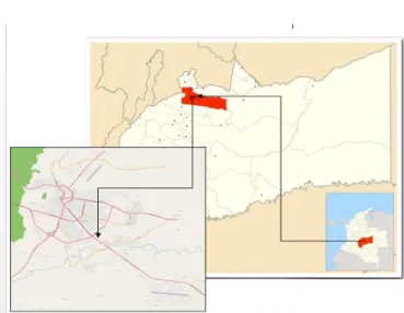 Ilustración 1. Mapa de Villavicencio 