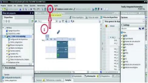 Figura 4.13 Simulación de programa 