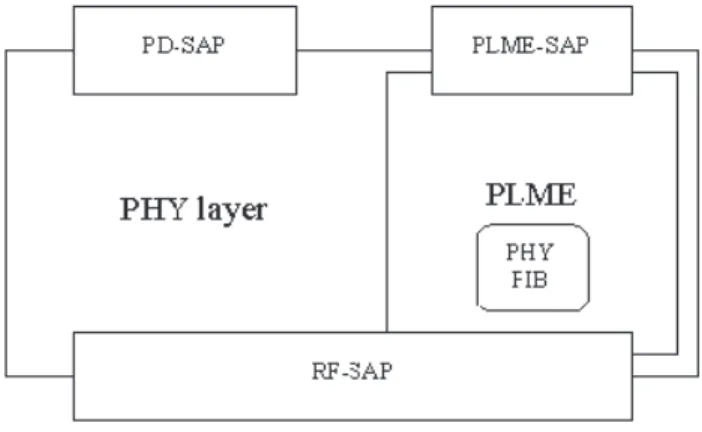 Figura 1.13 Modelo de referencia de la capa física PHY  Fuente: [10] 