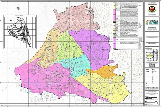 Figura 2 División política de Floridablanca comunas y barrios 