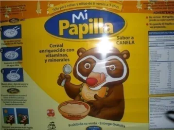 Figura 2.3 Presentación del producto “Mi Papilla” 