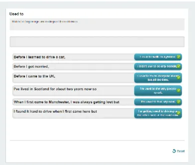 Figure 4 shows the third exercise proposed in the web page after having been  submitted