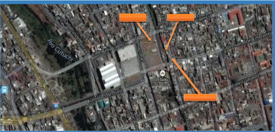 Figura 1 - Localización de Matriz  ( earth.google.es) 