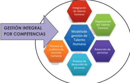 Figura 7 - Modelo de Gestión de Talento Humano  (Alles, 2013) 