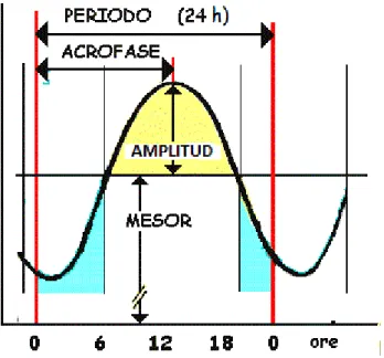 Figura 2. Representació dels paràmetres rítmics principals