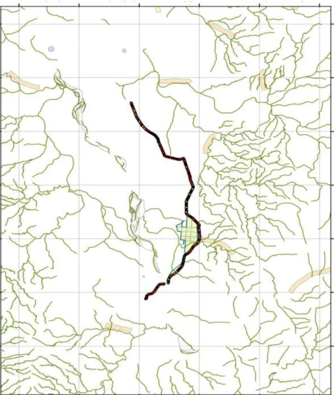 Ilustración 4. Referencia de mapa en ARGIS 