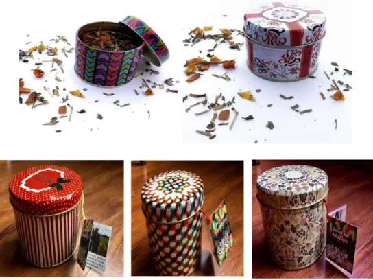 Figura 3 Latas decorativas   