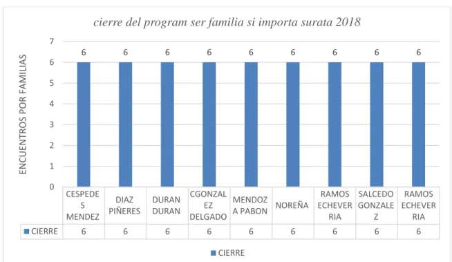 Figura 4. Cierra del programa ser familia sí importa 
