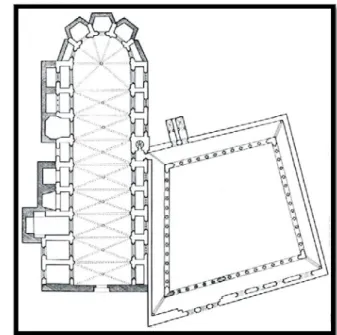 Ilustración 18 - Convento y claustro
