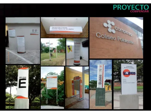 Figura No. 7 -  Productos: Proyecto Compensar 