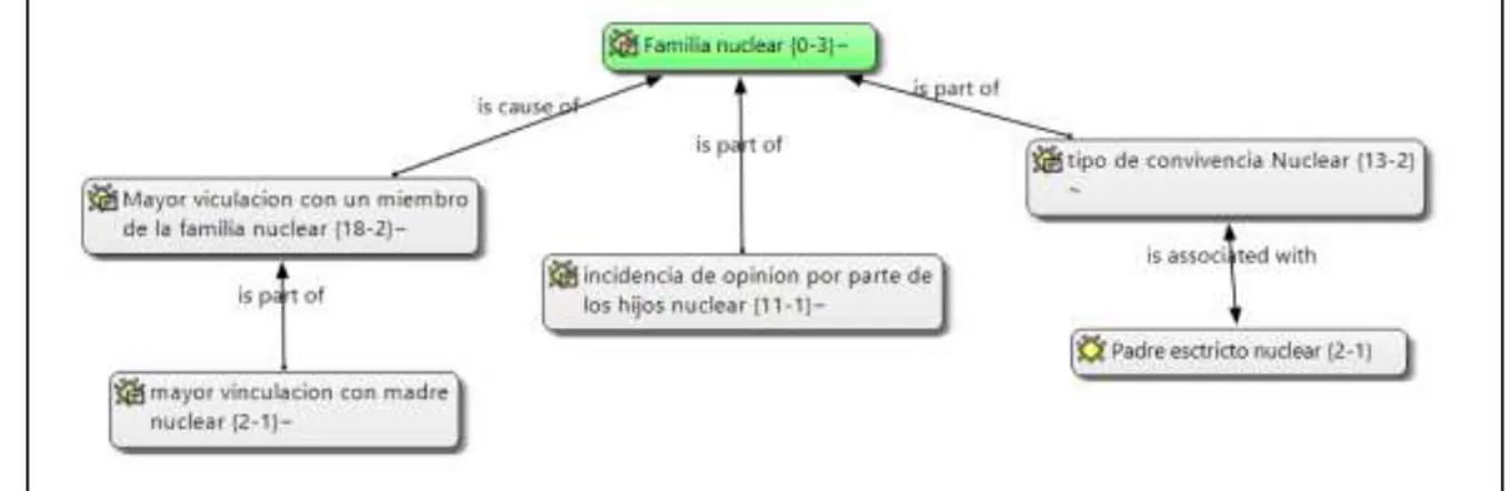 Figura 5: Red  de familia  nuclear