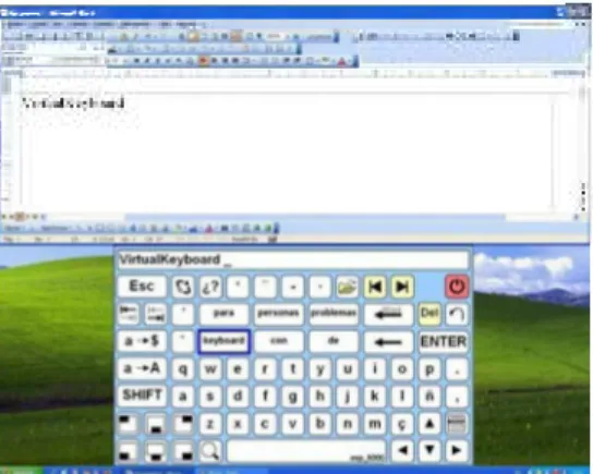 Figura 2-4. Imagen de un teclado virtual. 
