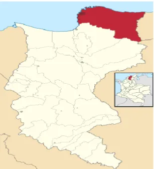 Ilustración 1. Localización de Santa Marta.