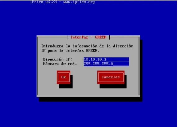 Ilustración 27. Paso 12 - Configuración IP  