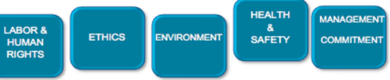 Figure 4 Areas Apple Code of Conduct 