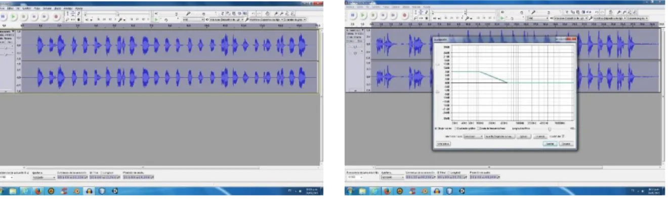 Figura 8. Audacity                                                                           Figura 9