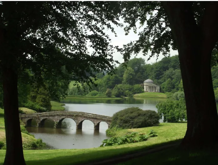 Figura 5. Jardines de Stourhead. 1750. Fuente: Bath UK Tourism. http://www.bath.co.uk/ 