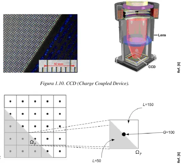 Figura 1.10. CCD (Charge Coupled Device). 