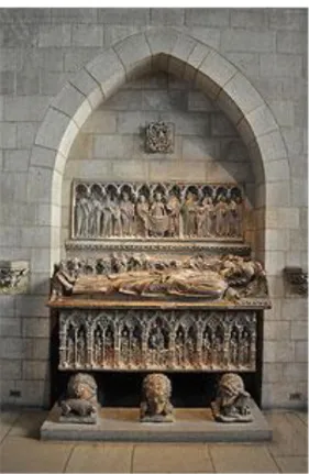 FIG. 2 Sepulcre de Armengol VII. De  http://www.monestirs.cat/monst/nogue/cno20b ell.htm [consultat 31-5-2014] 