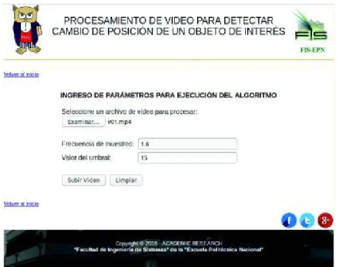 Figura 3. Ingreso de datos 