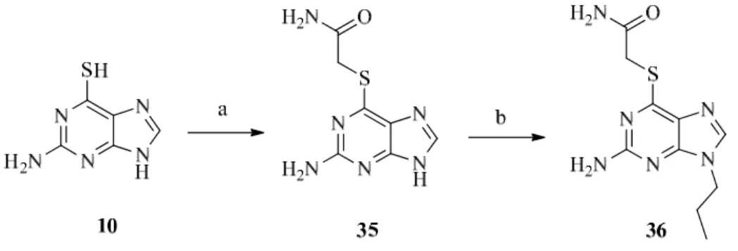 Table 1. Remaining CK2 activity after treatment with a 10 µM solution of purine derivatives 