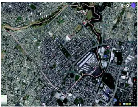 Figura 2: Ubicación sector Solanda sur de Quito. Fuente: Google Maps, 2017 
