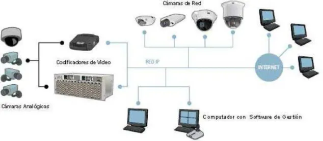 Figura 3.4: Componentes de un Sistema de Vigilancia Digital. 