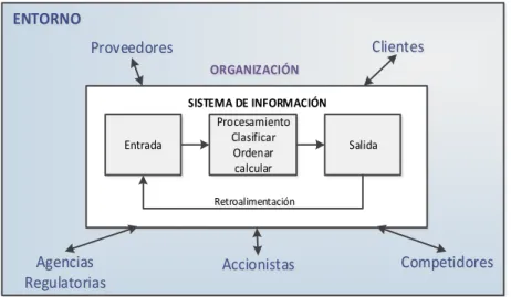 Figura 1-6: Funciones de un sistema de información. 