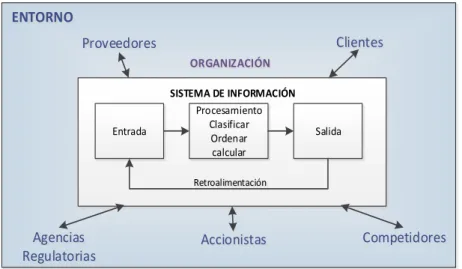 Figura 1-6: Funciones de un sistema de información. 