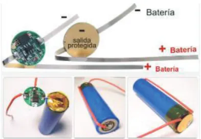 Figura 1.12.  Circuito de protección para una celda [26]. 