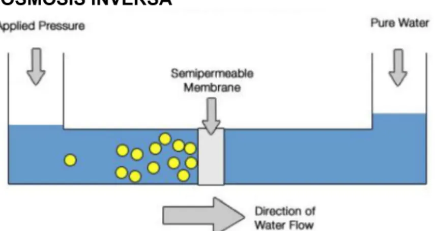 GRÁFICO 2.5: ÓSMOSIS INVERSA 