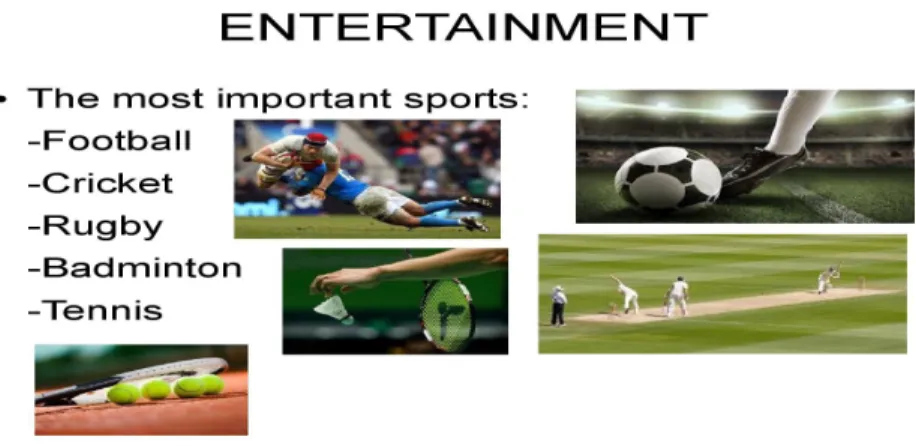 Figure 6: The entertainers´ presentation 