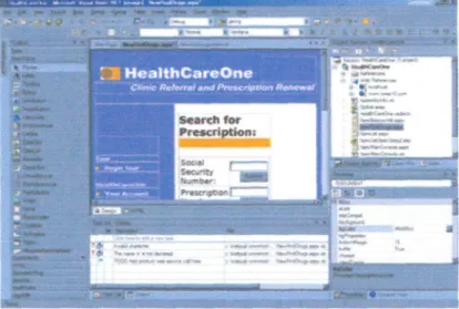 Figura 2.9 Visual Studio muestra 1