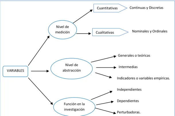 Gráfico 2: Tipos de variables. 