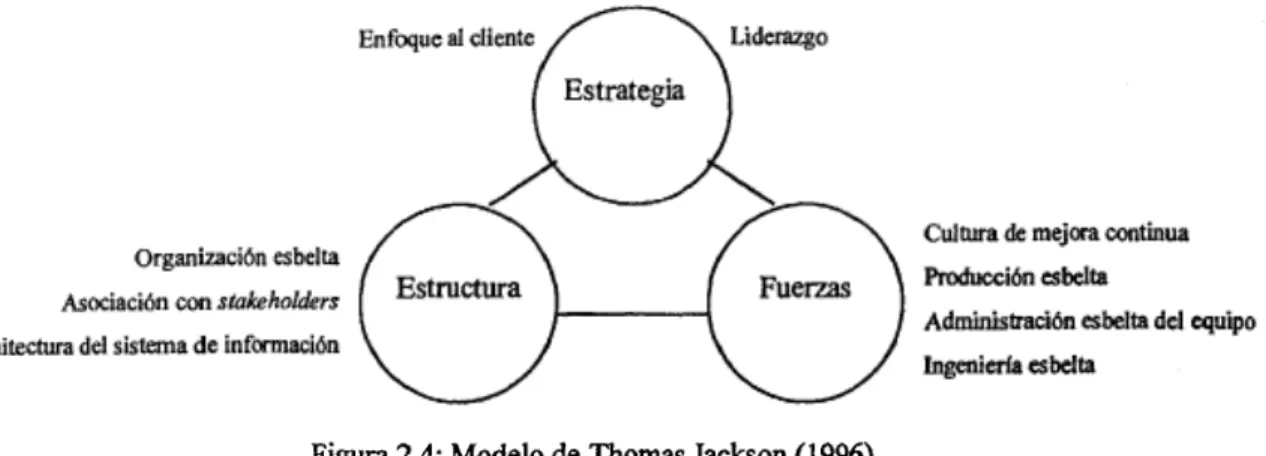 Figura 2.4: Modelo de Thomas Jackson (1996)
