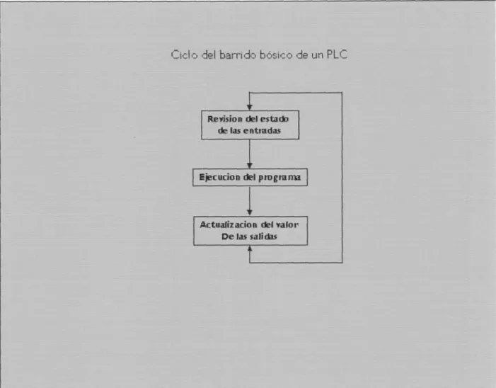 Figura 5. Ciclo de barrido de un PLC.